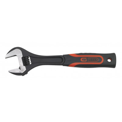 Clé à molette à manche bi-matière - Ø 8" - L 200 mm - Kstools | 577.0201
