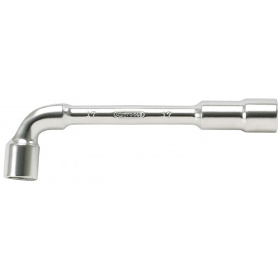 Clé à pipe débouchée chromé mat - 7 mm - 6 x 6 pans - KSTools | 517.0407