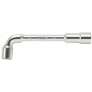 Clé à pipe débouchée CHROMEmat 20 mm - 6 x 6 pans - KSTools | 517.0420