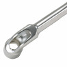 Clé à pipe débouchée CHROMEmat 21 mm - 6 x 6 pans - KSTools | 517.0421