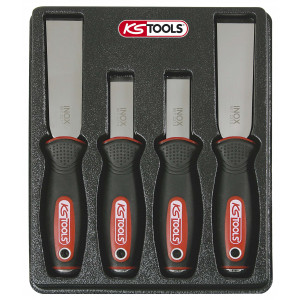 Jeu de grattoirs - 4 pièces - KSTools | 907.2210