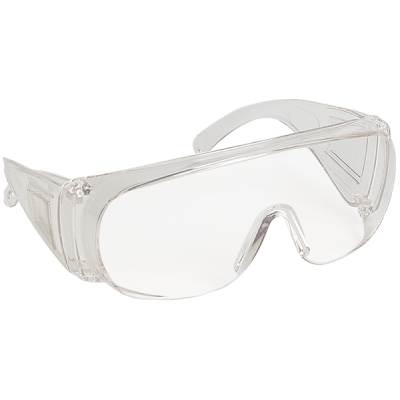 Surlunettes de sécurité, Monture VISILUX polycarbonate incolore non anti-rayures-LUX OPTICAL