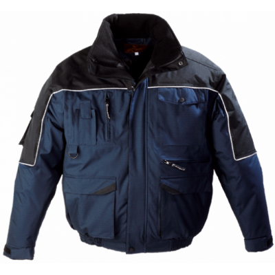 BLOUSON RIPSTOP multipoches manches amov.marine/noir 5BMRN COVERGUARD