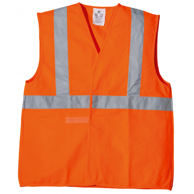 Gilet hi-viz orange bande baudrier, cl. 2.2, 70236 Coverguard