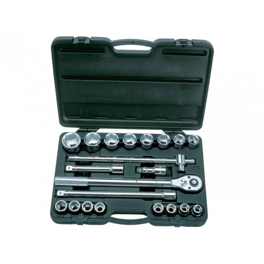 KS Tools Stecknuss 3/4" 6-kant – Kurze Ausführung, Chromeplus, 911.3421
