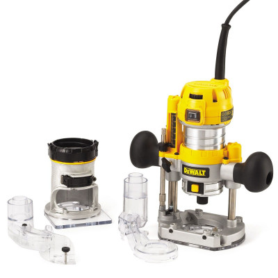Défonceuse multi-fonctions pince de 8mm - 900W DEWALT  D26204K
