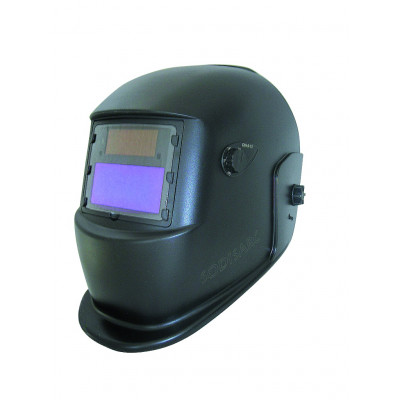 Masque de soudage meulage 2 en 1 électro optique noir réglable teinte variable de 9-13 Sodise | 05754