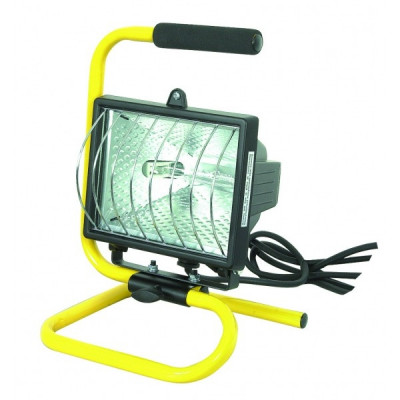 Projecteur halogène sur support tubulaire 500W GIGALUX 10259