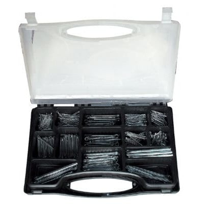 Assortiment de 290 goupilles fendues 14187 EQUINOXE