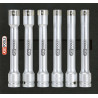 Coffret de douilles longues TORX pour tête de cylindre 1 /2" | KSTOOLS 911.4450