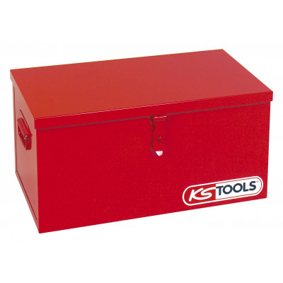 Coffre de chantier avec plateau 850x350x350 mm | KSTOOLS 999.0185