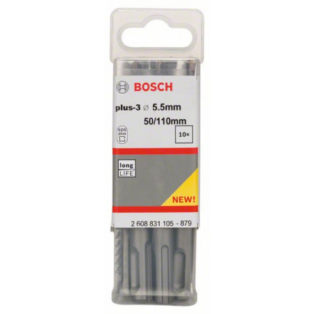 Forets SDS-plus-3 pour perforateur Accessoire Bosch pro outillage 2608831105