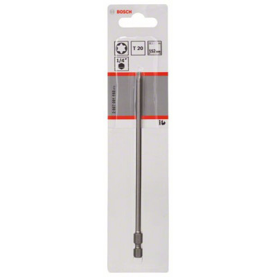 Embout De Vissage Bosch Extra-dure Torx T20 - 152mm Longueur, Qualité Premium