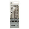 Forets à métaux HSS-G, DIN 338, jeu de 5 pièces Accessoire Bosch pro outillage 2608595517