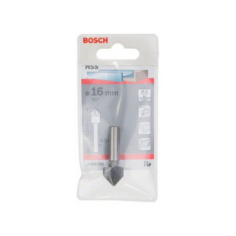 Fraises à noyer coniques Accessoire Bosch pro outillage 2608596372