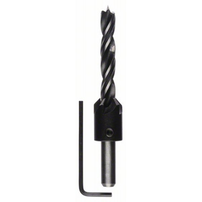 Mèches hélicoÃïdales à bois avec fraise à lamer Accessoire Bosch pro outillage 2608596396