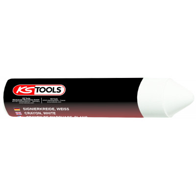 Crayon blanc de marquage pour pneu, 12 pces - KS Tools | 100.4050