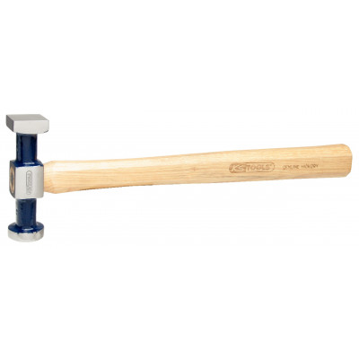 Marteau postillon standard,Panne plate en acier poli , manche HICKORY - KS Tools | 140.2138
