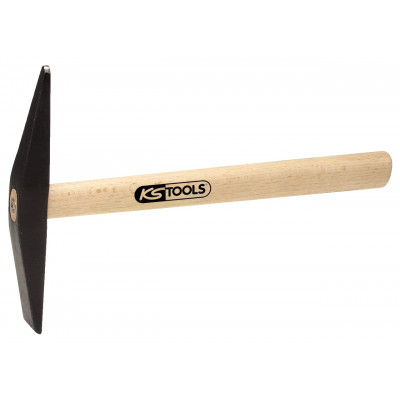 Marteau à piquer les soudures 300g - panne horizontale - manche frêne KS Tools | 140.2170