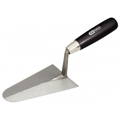 Truelle italienne ronde - lame acier - manche bois - 160 mm KS Tools | 144.0111