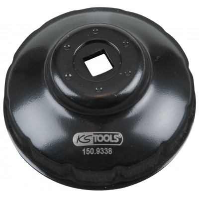 Cloche pour filtre à huile, 76 mm - KS Tools | 150.9338