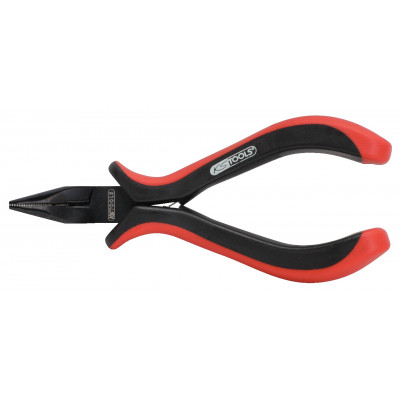 Pince électronique à bec demi-rond droit, 130 mm KS Tools | 500.7021