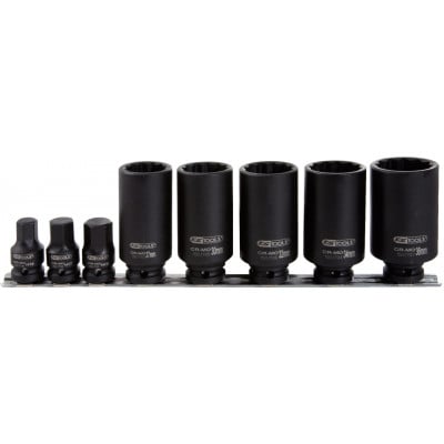 Douille à chocs 12 pans 1/2'', 30 mm KS Tools | 150.1705
