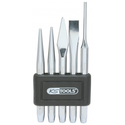 Jeu d outils de frappe 5 pièces KS Tools | 156.0160