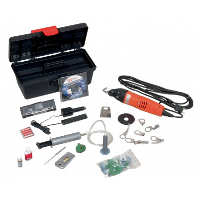 Kit de réparation pare-brise, sans perceuse - KS Tools | 160.0241