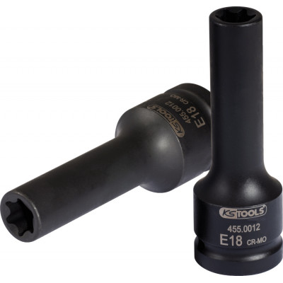 Douille à chocs pour culasse TORX® 3/4'', L.110 mm -  E20 KS Tools | 455.0013