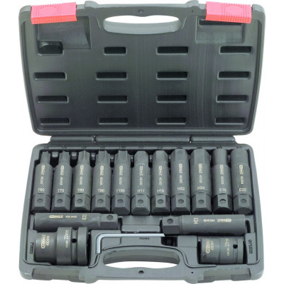 Embout à chocs 6 pans 19 mm, L.107 mm KS Tools | 450.0423