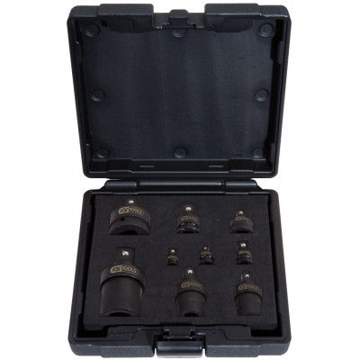 Coffret d'adaptateurs et cardans à chocs, 9 pcs KS Tools | 515.0100