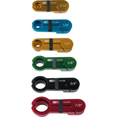 Jeu d'outils pour raccords de climatisation, 7 pièces - KS Tools | 115.1285