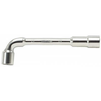 Clé à pipe débouchée CHROMEmat 6x6 pans, 34mm - KS Tools | 517.0434