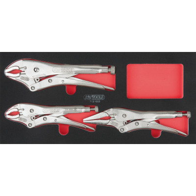 Module de pinces étaux GRIPfix Xtreme, 3 pièces - KS Tools | 713.1003