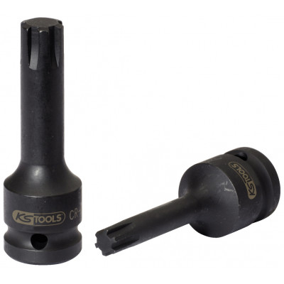 Douille à choc ½ RIBE M8 longueur 75mm du coffret 515.1380 - KS Tools | 911.0938-E
