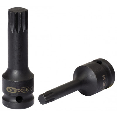 Douille à choc ½ XZN M8x75 du coffret 515.1380 - KS Tools | 911.0948