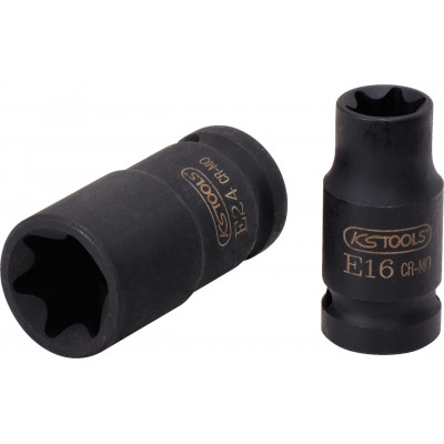 Douille à chocs TORX 3/8" E6" - KS Tools | 515.0981