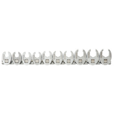 Jeu De 10 Clés à Cliquet QFC 3/8" Ks Tools - 10 à 19 Mm - Chrome Vanadium Satiné