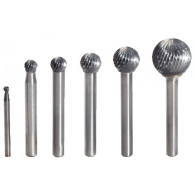 Fraise HM forme D, Ø 12mm, 56mm - KS Tools | 515.3285