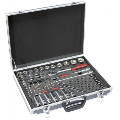Coffret de douilles 1/2 KS TOOLS - 10 à 32 mm - CHROMEmat - 22 pcs