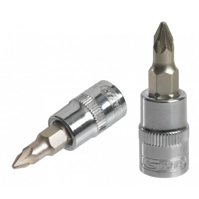 Douille tournevis ULTIMATE POZIDRIV 1/4", L.37 mm - PZ2" - KS Tools | 922.1478