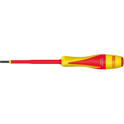 Tournevis Fente ULTIMATE isolé 1000V, 4,0x100 mm - KS Tools | 922.6204