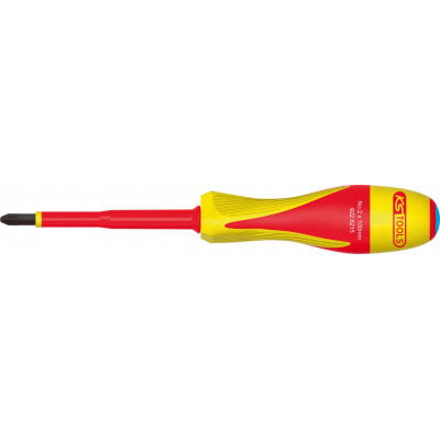 Tournevis POZIDRIV ULTIMATE isolé 1000V, PZ1x80 - KS Tools | 922.6214