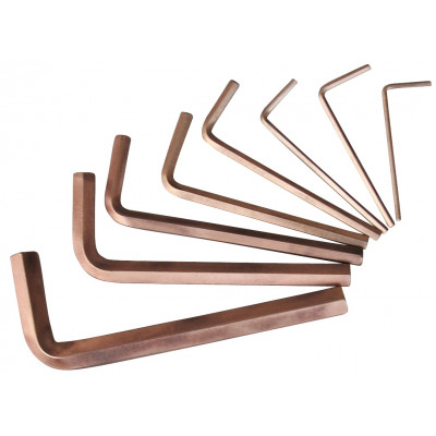 Jeu de clés mâles extra longues BRONZEplus, 9 pièces - KS Tools | 963.1516