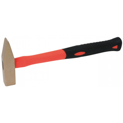 Marteau de mécanicien BRONZEplus manche tri-matière, tête 1500g, 400mm - KS Tools | 963.2024