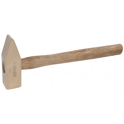 Marteau BRONZEplus manche hickory, tête 1500g, 395mm - KS Tools | 963.2125