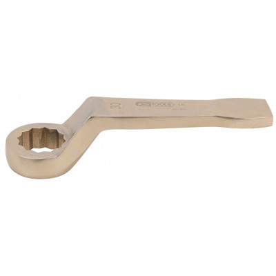 Clé à œillet à frapper contre-coudée BRONZEplus 32mm, 270mm - KS Tools | 963.7837
