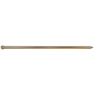 Barre à mine avec pointe et boule BRONZEplus 1250mm, Ø 30mm - KS Tools | 963.9756