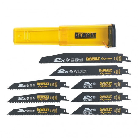 Coffret de 8 lames pour scies sabres -Dewalt | DT2443L